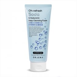ORJENA Oh-refresh Pianka do mycia twarzy Soda & Hyaluronic 180 ml