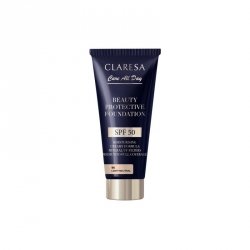 CLARESA Beauty Protective Foundation Nawilżający podkład z filtrem SPF 50 1N Light Neutral 30 ml