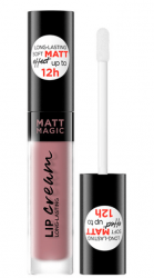Eveline Matt Magic Lip Cream Pomadka w płynie matowa nr 04 Delicate Rose