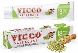 Pasta do Zębów o Smaku Kopru Włoskiego Vicco Vajradanti