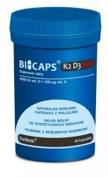 BICAPS K2 D3 MAX, Formeds, 60 kapsułek