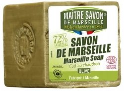 Mydło marsylskie oliwkowe 72%, Maître savon de Marseille, 500g