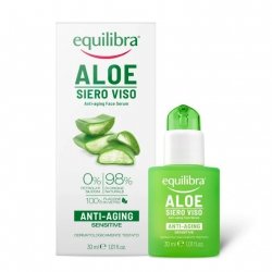 Equilibra Aloe Serum przeciwstarzeniowe do twarzy 50% aloesu  30ml