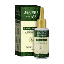 Ajurwedyjski Rewitalizator do Włosów Wypadających z Rozmarynem i Brahmi Hair Revitaliser Jovees, 60ml