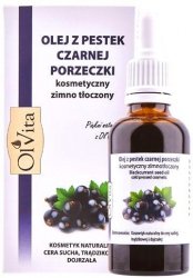 Olej z Pestek Czarnej Porzeczki, 100% Naturalny, Olvita, 50ml