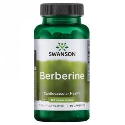 Berberyna 400 mg, Swanson, 60 kapsułek