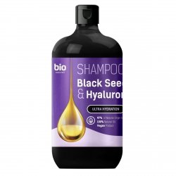 Szampon z olejkiem z czarnuszki i kwasem hialuronowym do wszystkich rodzajów włosów, Bio Naturell, 946ml
