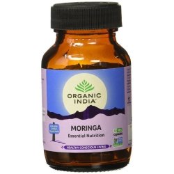 Moringa Organic India, Suplement Diety, 60 kapsułek