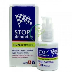 Żel Stop Demodex Finish Control, Przebarwienia po Nużyce i Trądziku