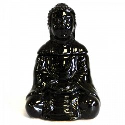 Аромалампа Сидящий Будда, Черный