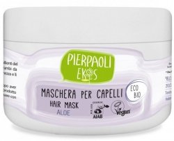Маска для волос с органическим соком алоэ и маслом ши, Pierpaoli Ekos Personal Care