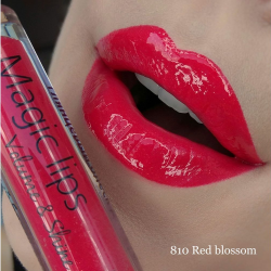 Глянцевый блеск для губ MAGIC LIPS VITEX, 810 Red blossom
