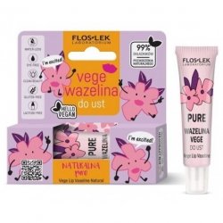 Floslek vege lip care Wazelina Vege do ust PURE 10g