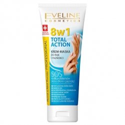 EVELINE Hand&Nail Therapy Total action krem-maska do rąk i paznokci 8w1 75 ml