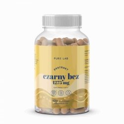 Ekstrakt z czarnego bzu 1275 mg Pure Lab, Aura Herbals, 120 kapsułek