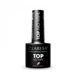 CLARESA Top do paznokci hybrydowych No Wipe 5ml