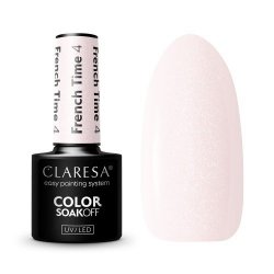 CLARESA Lakier hybrydowy do paznokci FRENCH TIME - 4  5g