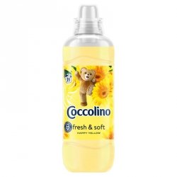 COCCOLINO Fresh & Soft Płyn do płukania tkanin Happy Yellow (39 prań) 975 ml