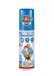 VACO Paw Patrol Płyn Sensitive na komary,kleszcze i meszki (Ikarydyna 10%) - dla dzieci (6m+)90ml