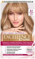 LOREAL Excellence Creme Farba do włosów 8.1 Jasny popielaty blond