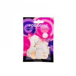 STALEKS Pro Pododisc Wymienne pilniki do dysku M PDF-20-180W (białe) 1op.-50 sztuk