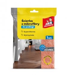 JAN NIEZBĘDNY Ścierka dwustronna z mikrofibry do podłogi 1szt