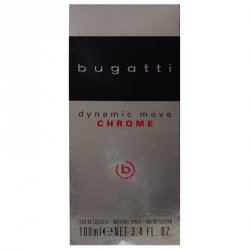 BUGATTI  Dynamic Move Chrome Woda toaletowa dla mężczyzn 100 ml