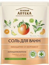 Sól do kąpieli Mandarynka i Bergamotka, Green Pharmacy, 500g