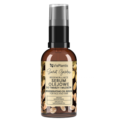 Regenerujące serum olejowe do twarzy i włosów Argan Makadamia, Vis Plantis
