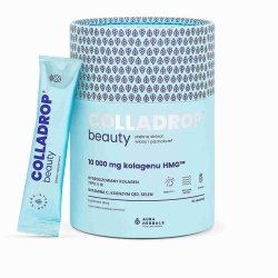 Colladrop® Beauty, kolagen HMG™ 10000 mg, ananas, Aura Herbals, 30 saszetek