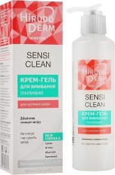 SENSI CLEAN Крем-гель пенящийся для умывания, HIRUDO DERM