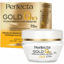 PERFECTA Gold Q10 70+ Krem przeciwzmarszczkowy na dzień i na noc 50 ml