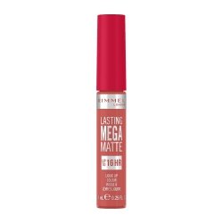 RIMMEL Lasting Mega Matte Płynna pomadka do ust 600 Coral Sass 7.4 ml