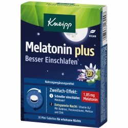 Melatonina plus, Suplement diety, Kneipp, 30 tabletek