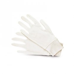 DONEGAL Bawełniane rękawiczki kosmetyczne ze ściągaczem 2szt.