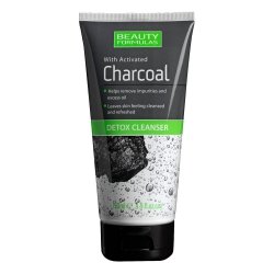 Beauty Formulas Charcoal Żel do twarzy detoksykujący głęboko oczyszczający z aktywnym węglem  150ml