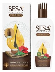 Ajurwedyjski Olejek do Włosów Strong Roots Plus na Porost Włosów, SESA