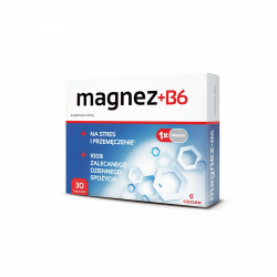 Magnez + Witamina B6, Colfarm, 30 kapsułek