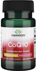 Коэнзим Q10 100 мг, Swanson, 50 капсул