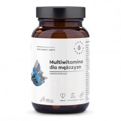 Multiwitamina dla mężczyzn, mikrokapsułki, Aura Herbals, 60 kapsułek