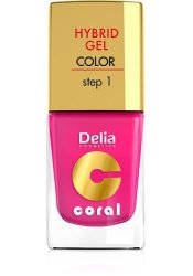 Delia Cosmetics Coral Hybrid Gel Emalia do paznokci nr 03 Różowy