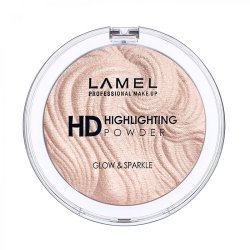 LAMEL Insta Puder rozświetlający do twarzy HD Highlihting Glow&Sparkle nr 402