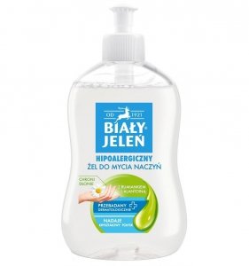 Biały Jeleń Żel do mycia naczyń z rumiankiem i alantoiną 500ml 