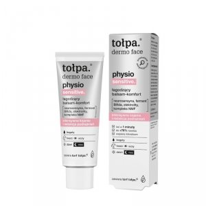 TOŁPA Dermo Face Physio Łagodzący Balsam do twarzy - komfort 40 ml 