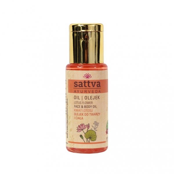 Lotus Face &amp; Body Oil, Sattva, 50ml