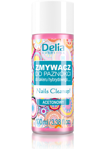 Zmywacz do hybrydy DELIA COSMETICS 100 ml
