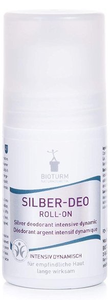 Deodorant with Microsilver, Roll-on INTENSIV dynamic No. 41, BIOTURM