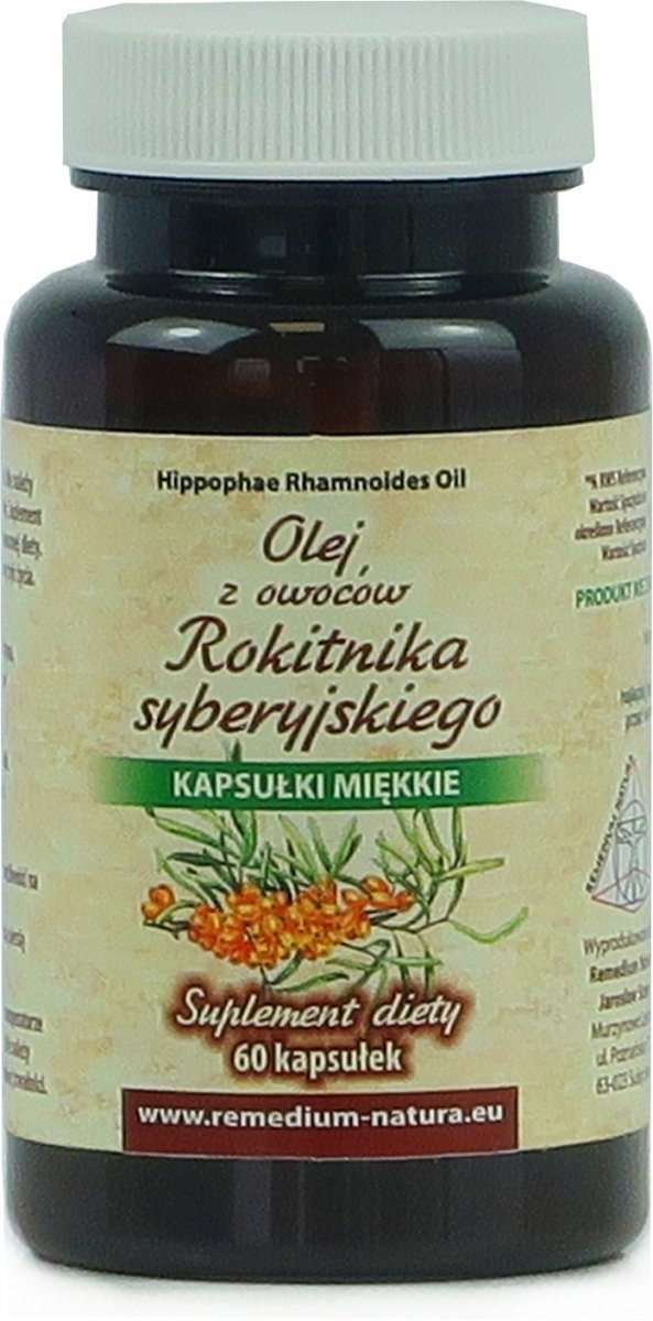 Sea Buckthorn Oil 60 softgels