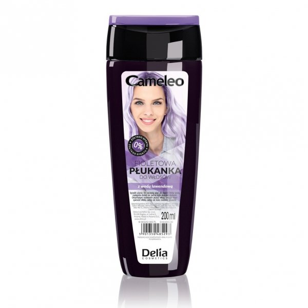 DELIA Cameleo Płukanka do włosów srebrna z wodą jaśminową 200 ml