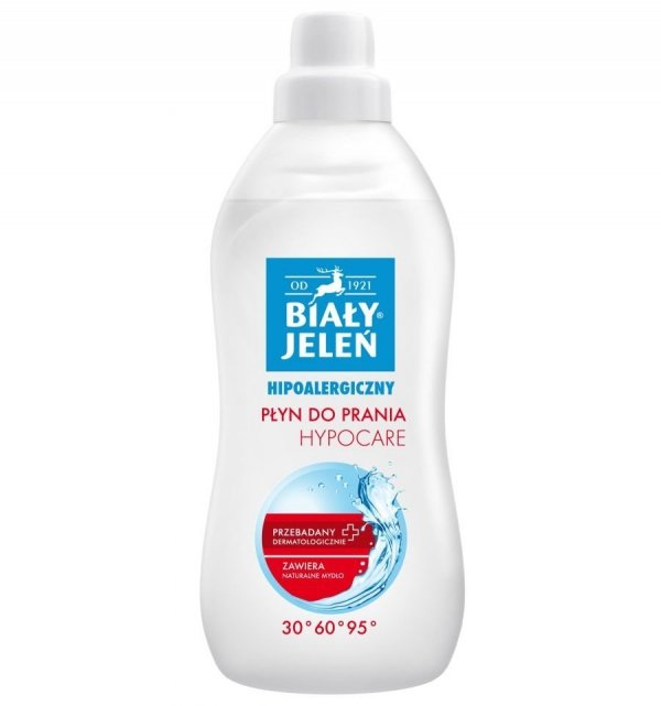 Biały Jeleń Płyn do prania Hypocare hipoalergiczny 1l